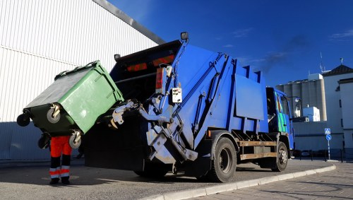 Business waste removal service in Mayfair